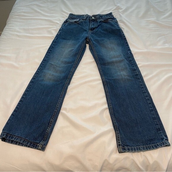 US Polo Straight Leg Classic Jeans Medium Wash Size 12 Girls - Picture 1 of 11